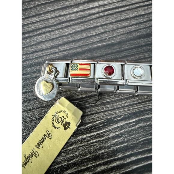 6/$25 NWT Vintage Premier Design Freedom Links Link Bracelet - Picture 4 of 5